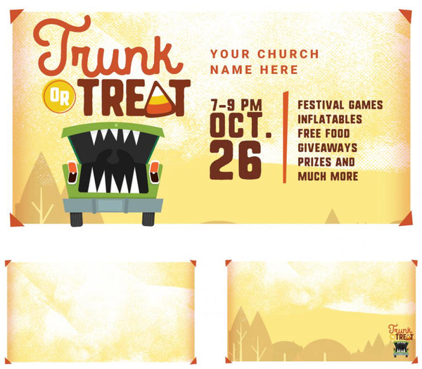 Trunk or Treat Orange - Screen Set
