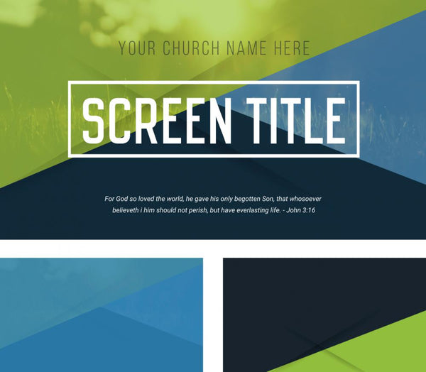 Modern Yearly Theme - Screen Set