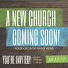 A New Church Coming Soon - Social Media Graphic
