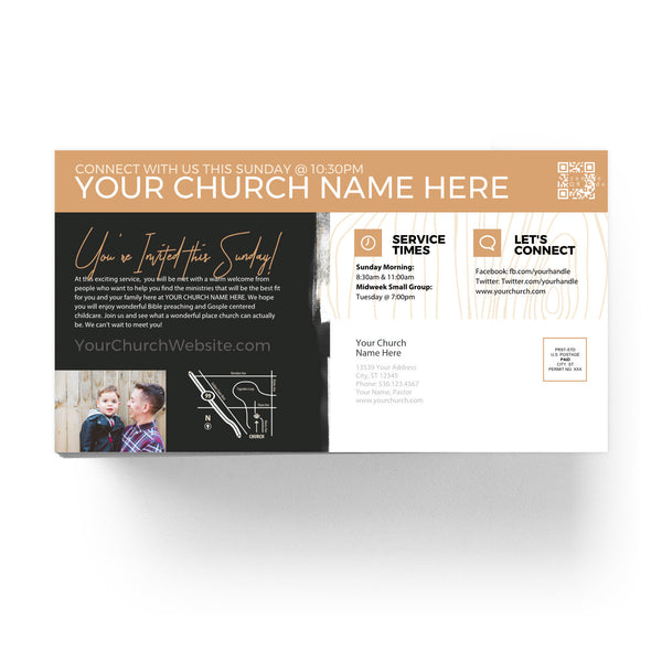 Come As You Are - Large EDDM Mailer