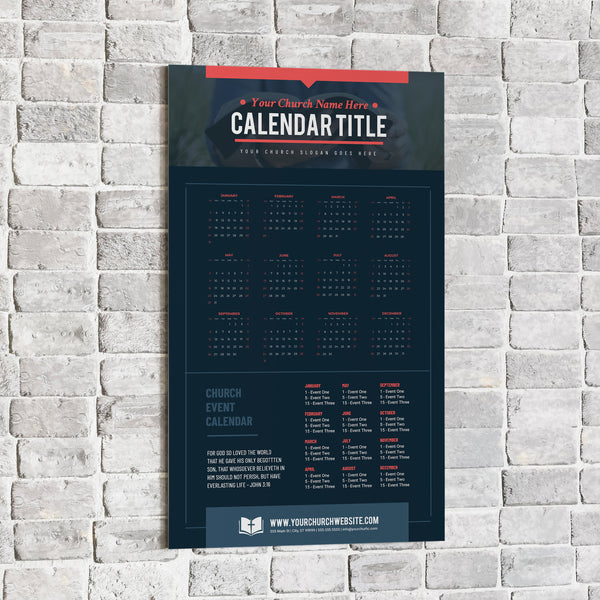 Bible Yearly Theme - Church Calendar