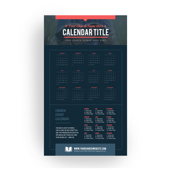 Bible Yearly Theme - Church Calendar