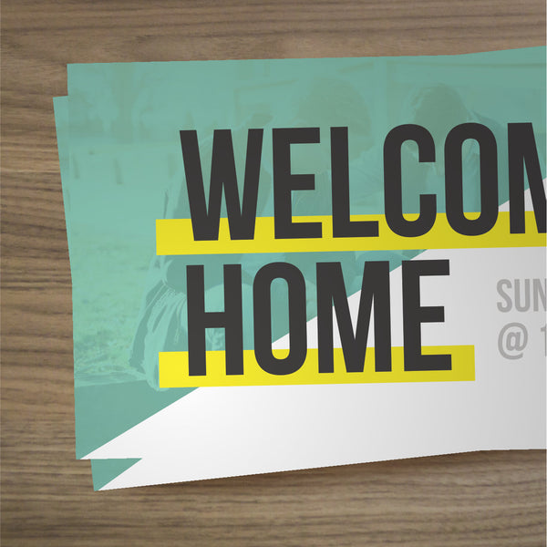 Welcome Home - Mini Invitation Card