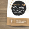 Come As You Are - Mini Invitation Card