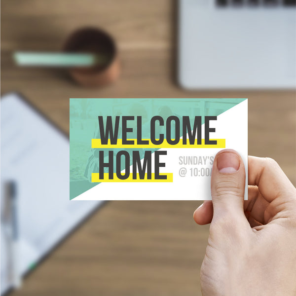 Welcome Home - Mini Invitation Card