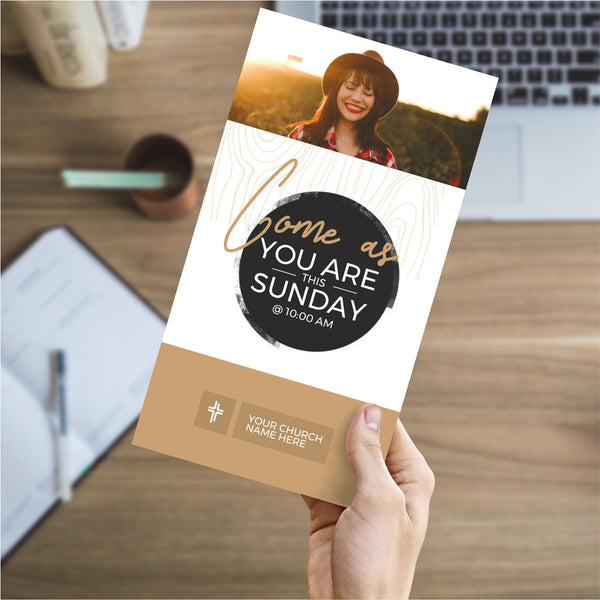 Come As You Are - Large EDDM Mailer