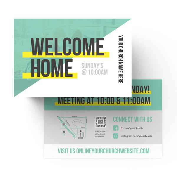 Welcome Home - Standard Invitation Card