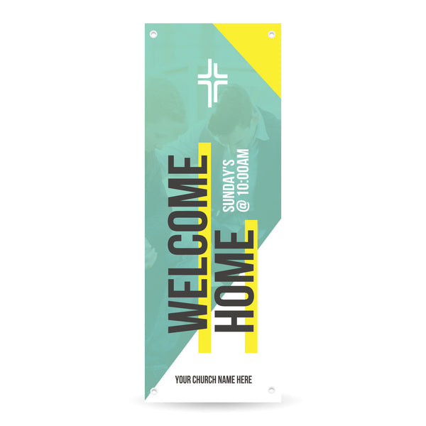 Welcome Home - Vertical Banner
