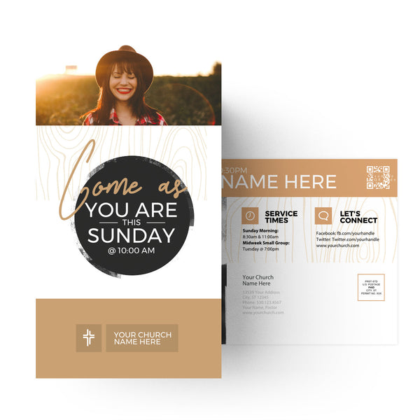 Come As You Are - Large EDDM Mailer