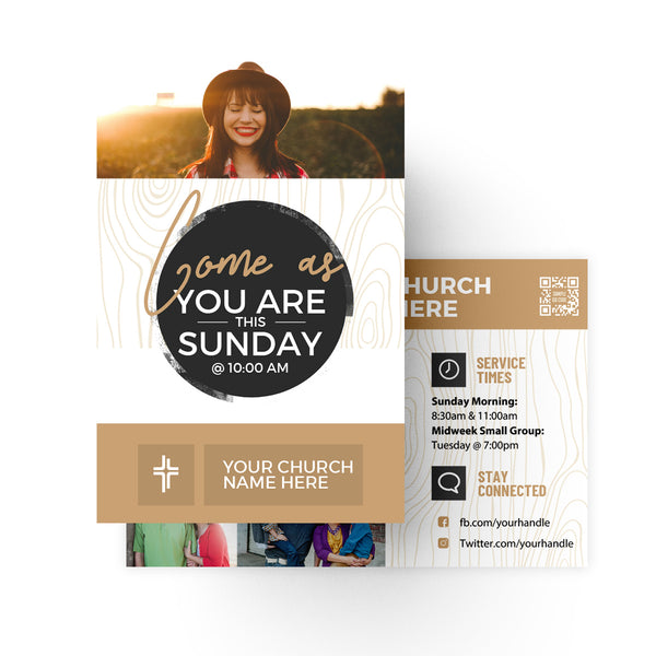 Come As You Are - Standard Invitation Card