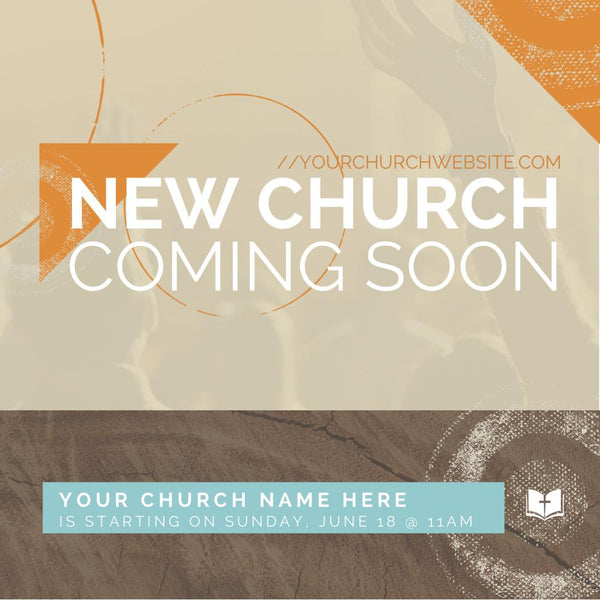 New Church Coming Soon - Social Media Graphic