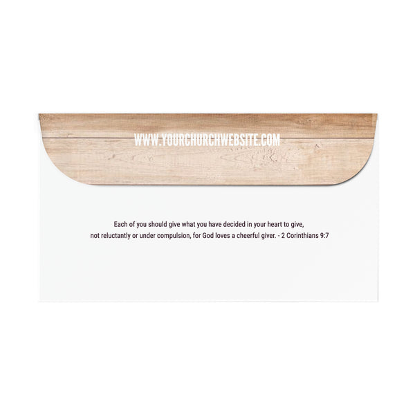 Photo Frames - Short Flap Offering Envelope