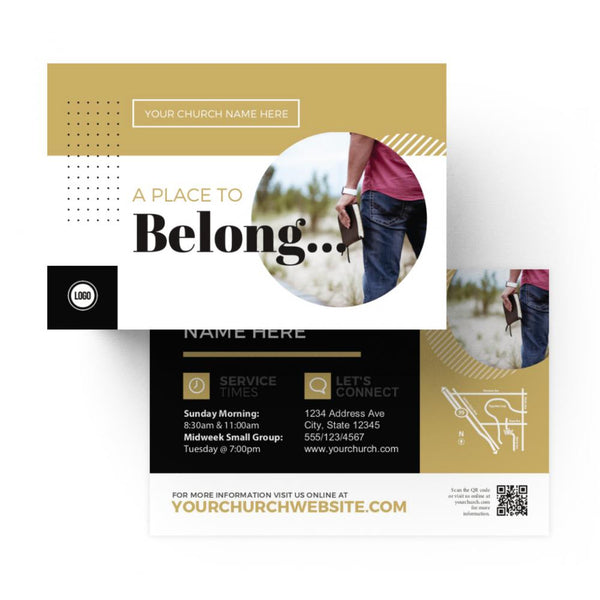 A Place to Belong - Standard Invitation Card