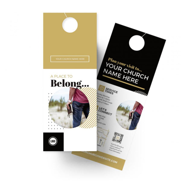 A Place to Belong - Door Hanger