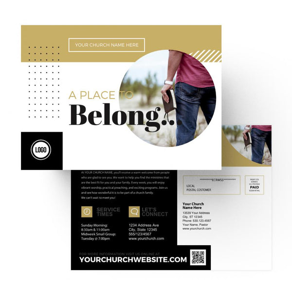 A Place to Belong - Small EDDM Mailer