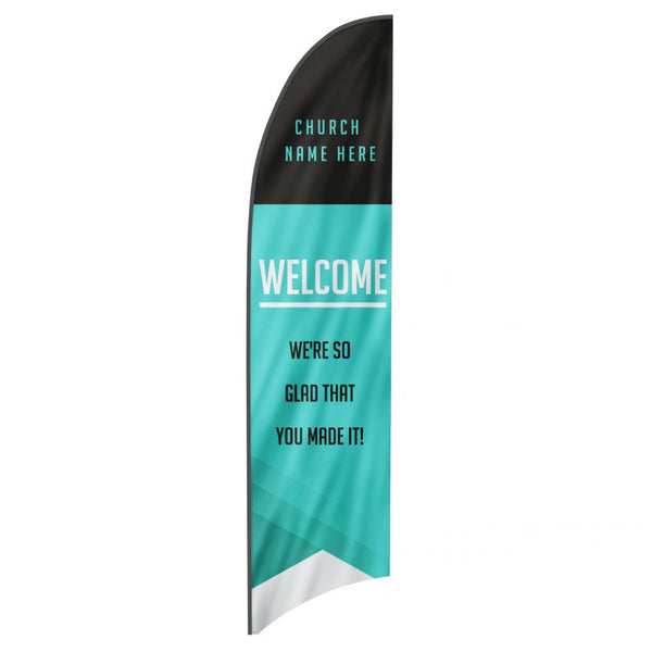 Gradient Banner - Feather Flag