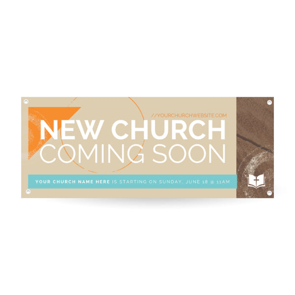 New Church Coming Soon - Horizontal Banner