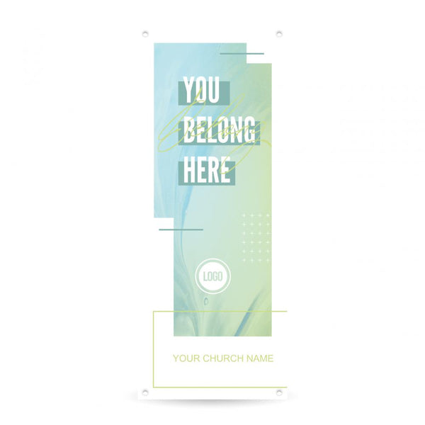 Welcome Paint - Vertical Banner