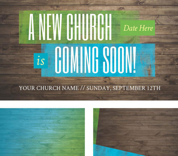 A New Church Coming Soon - Screen Set