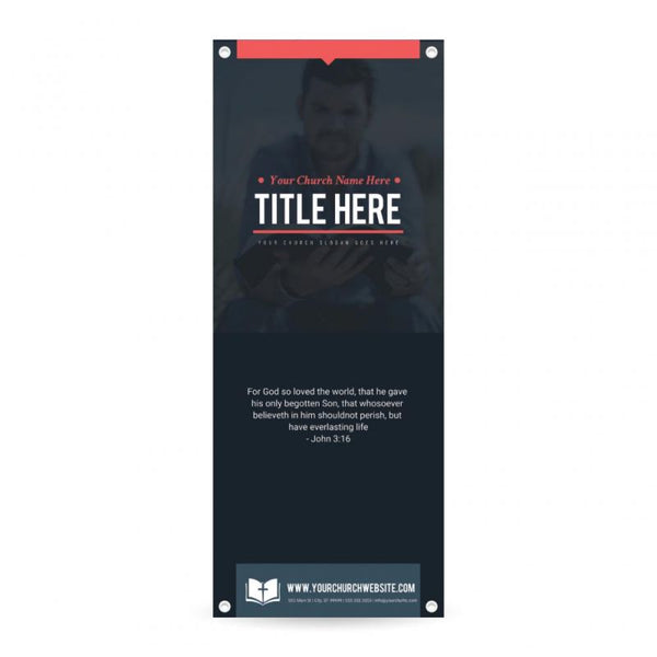Bible Yearly Theme - Vertical Banner
