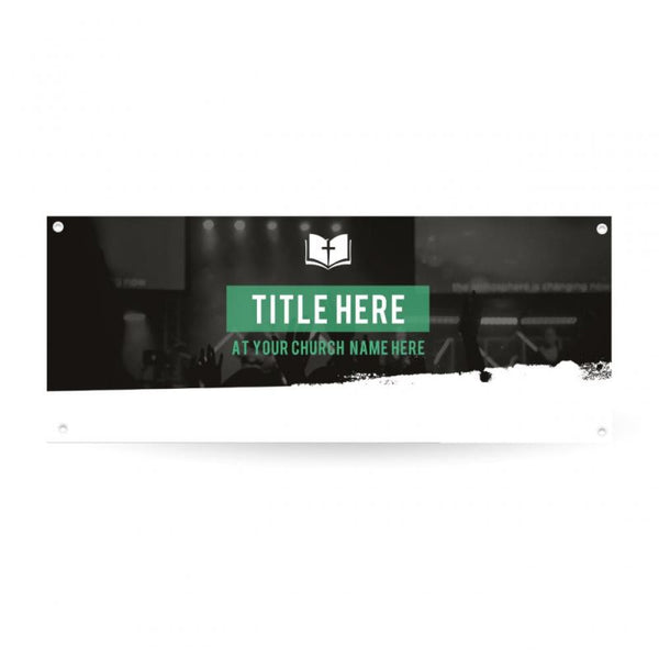 Brush Yearly Theme - Horizontal Banner