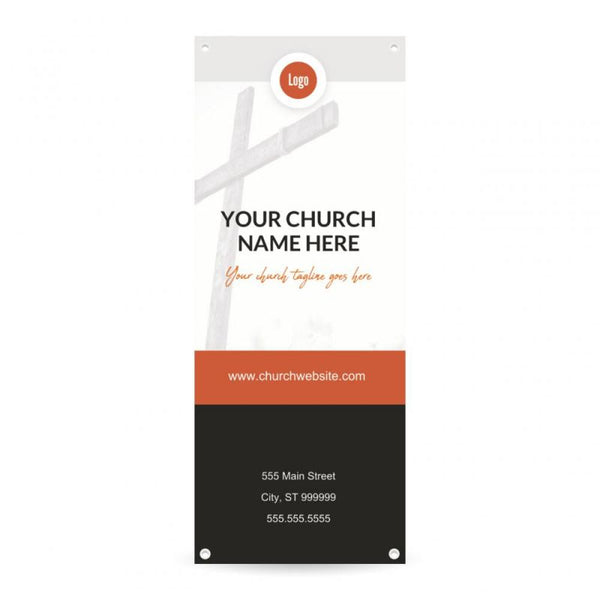 Calvary Yearly Theme - Vertical Banner