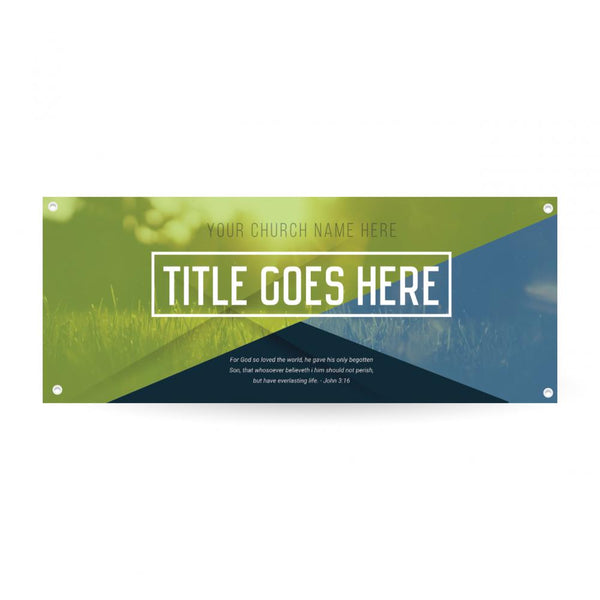 Modern Yearly Theme - Horizontal Banner