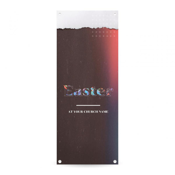 Easter Paper - Vertical Banner