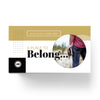 A Place To Belong - Mini Invitation Card