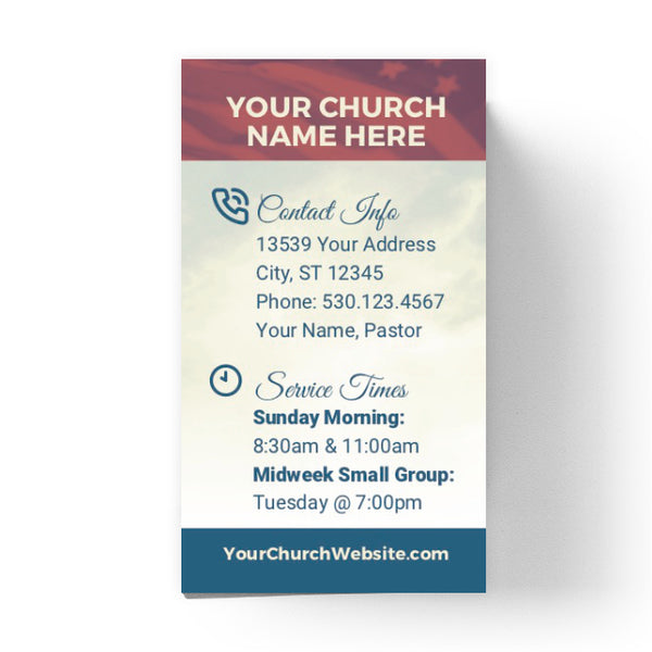 Celebrate Freedom - Mini Invitation Card