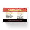 Orange Easter Crown - Mini Invitation Card