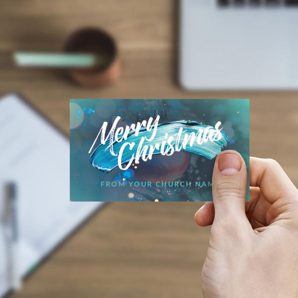 Merry Christmas - Mini Invitation Card