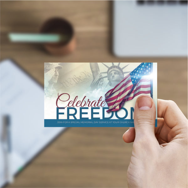 Celebrate Freedom - Mini Invitation Card