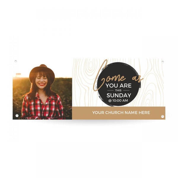 Come As You Are - Horizontal Banner