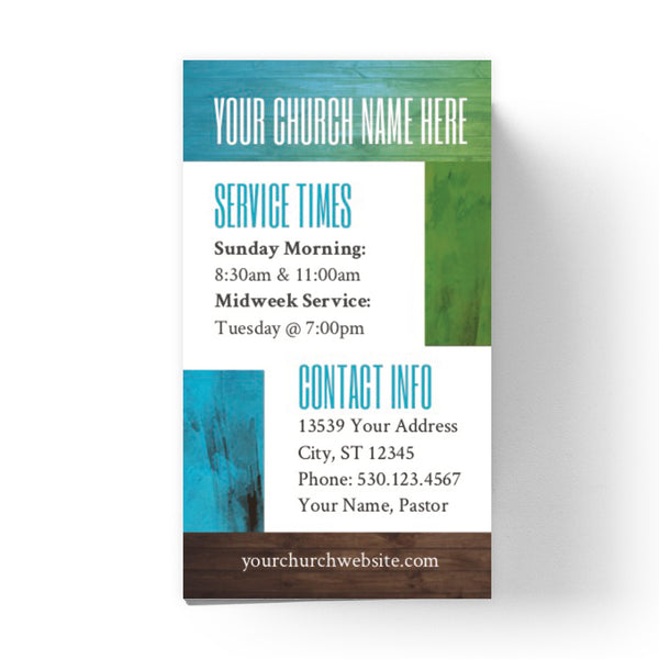 A New Church Coming Soon - Mini Invitation Card