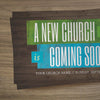 A New Church Coming Soon - Mini Invitation Card