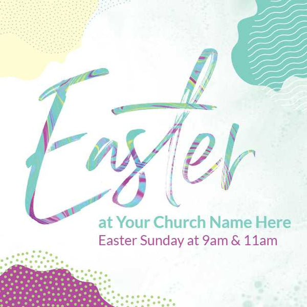 Easter Pastel Shapes