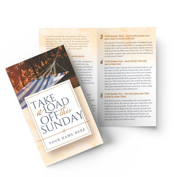 Take a Load Off This Sunday