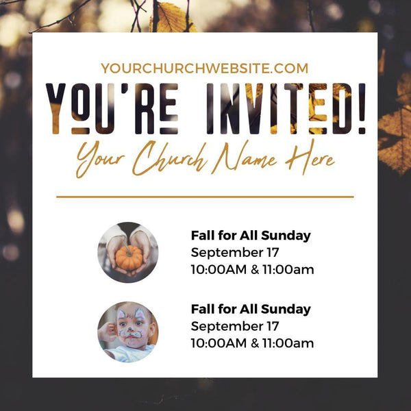 Fall You're Invited