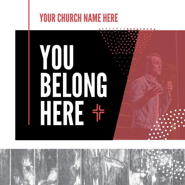 You Belong Here Red Box