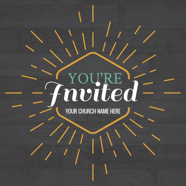 You're Invited Burst