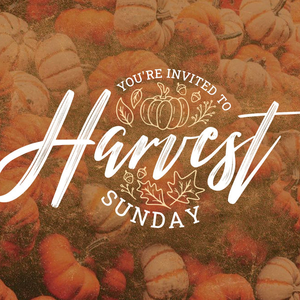 Harvest Sunday - Social Media Graphic