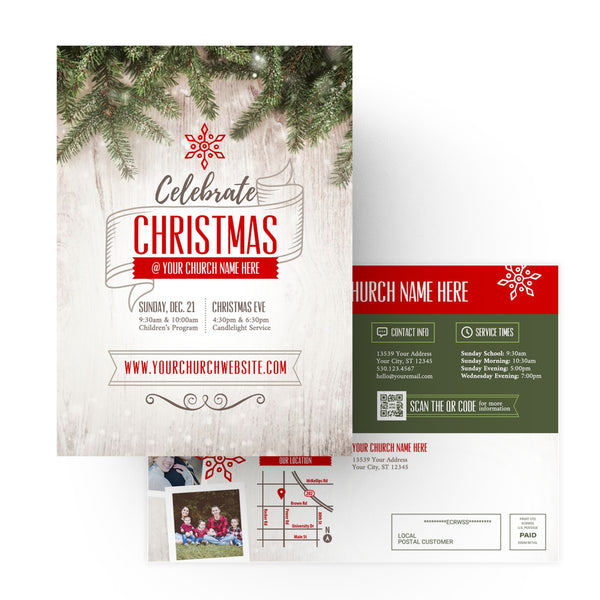Celebrate Christmas - Small EDDM Mailer