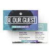 Be Our Guest Circle Gradient - Mini Invitation Card