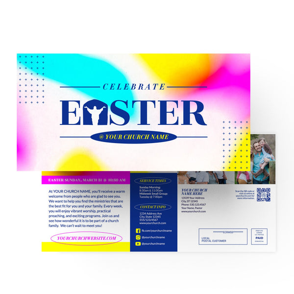 Easter Neon - Large EDDM Mailer
