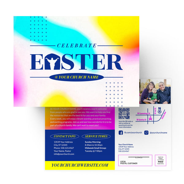 Easter Neon - Small EDDM Mailer