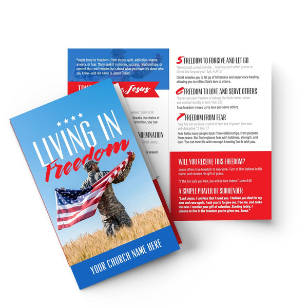 Living in Freedom - Bifold Tract