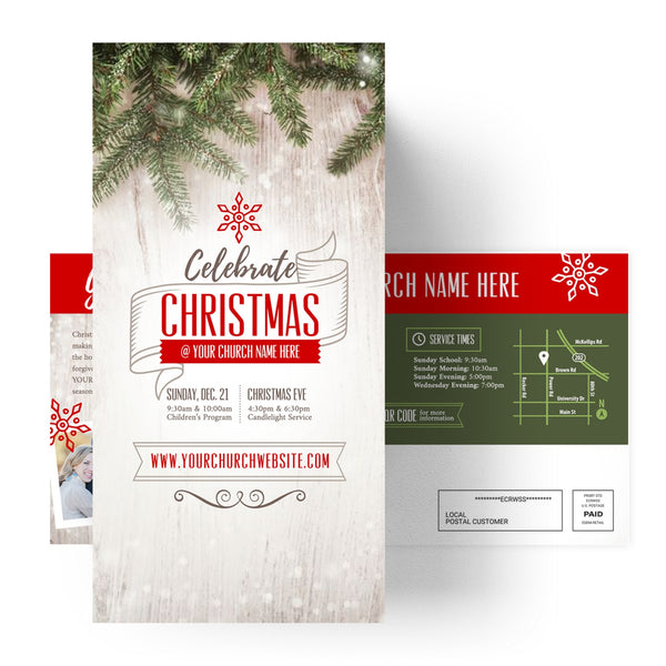 Celebrate Christmas - Large EDDM Mailer