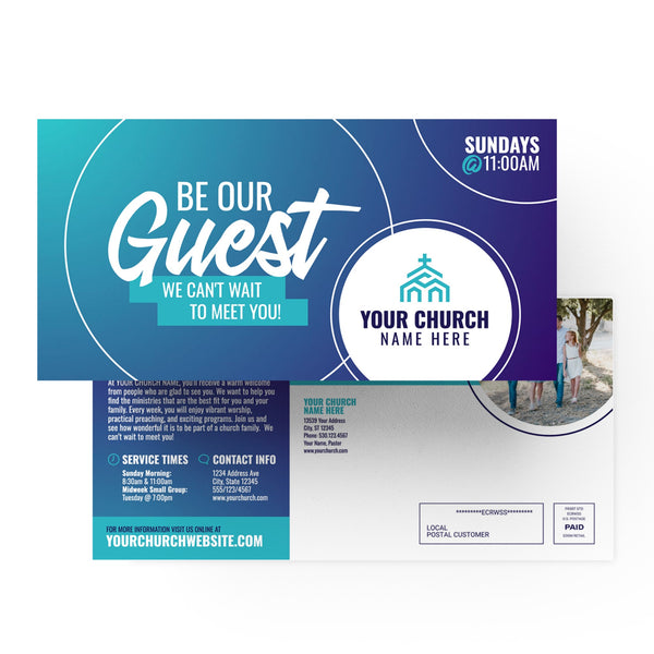 Soft Blue - Large EDDM Mailer