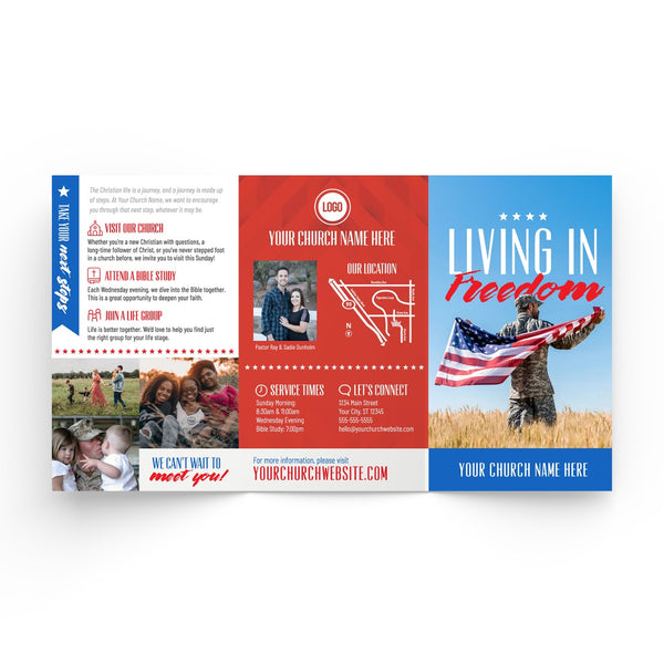 Living in Freedom - Trifold Tract